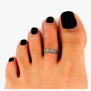Floral Crown Toe Ring