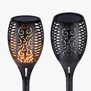 Solar Flame Flickering Lamp Torch