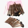 25 Piece Makeup Brush Set with Pouch ? The Perfect Makeup Companion