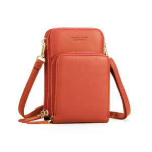 Leather Crossbody Phone Bag