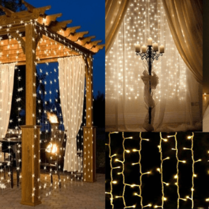 Pretty LED Curtain String Light ? Create Your Pretty Corner!