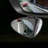 2 in 1 Car Blind Spot Mirror, 360 Degree Rotate Adjustable Stick-on Convex Rear View Mirror