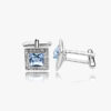 Delicate Crystal Rubic Cufflink