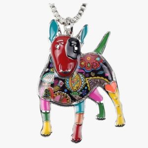 Bull Terrier Pendant Necklace