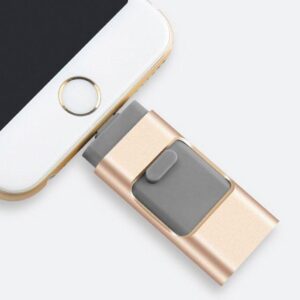 Three-In-One USB Flash Drive - Connect And Store Everything On A Single Piece