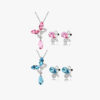 Butterfly Necklace and Earring Family Set