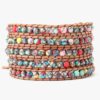 Beautiful Colourful Mess Wrap Bracelet