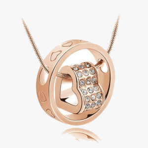 Forever Heart Pendant - Yellow Gold