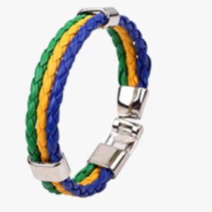 Team Brazil Flag Bracelet
