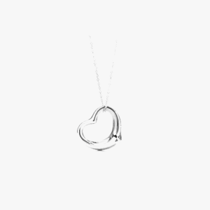 Silver Overlay Heart Pendant!