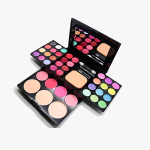 All-In-One Professional Makeup Set - Complete Makeover Set With Different Shades of Blush, Concealer, Highlighter