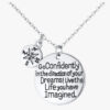 Dream Confidently Charm Pendant