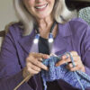 Knitting Crocheting Lamp - Your go-to tool while knitting!