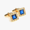 Gold Plated Gemstone Cufflink