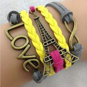 Love Paris Infinity Bracelet
