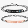 His Queen Her King Couples Bracelets