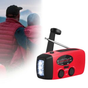 Hand Crank Radio Flashlight