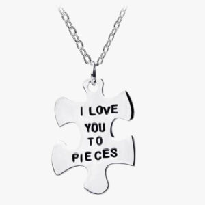 I Love You To Pieces Necklace
