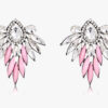 Pink Angel Stud Earrings