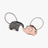 Save Elephant Love Keychain Set