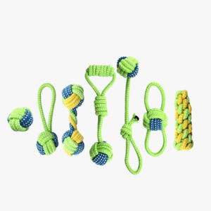 Interactive Pet Chewing Rope Ball