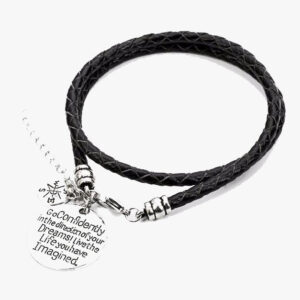 Confidently Dream - Hand Stamped Bracelet
