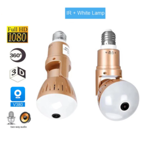 WiFi Light Bulb Security Camera