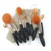 Oval Makeup Brush Set