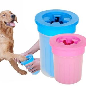 Dog Paw Washer Plunger Cup for Dirty Paws