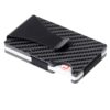 Minimalist Carbon Fiber Wallet and Clip with RFID Blocking