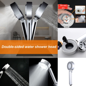 Handheld Double Sided Shower Head - For An Amazing Shower Experience